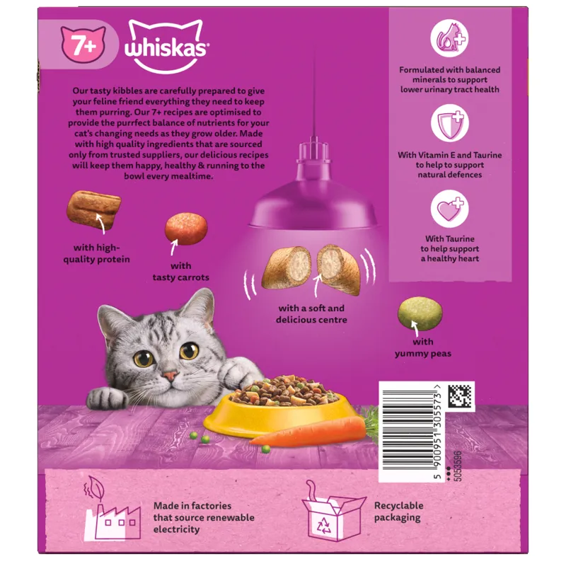 Whiskas Adult 7+ Dry Cat Food Chicken-1